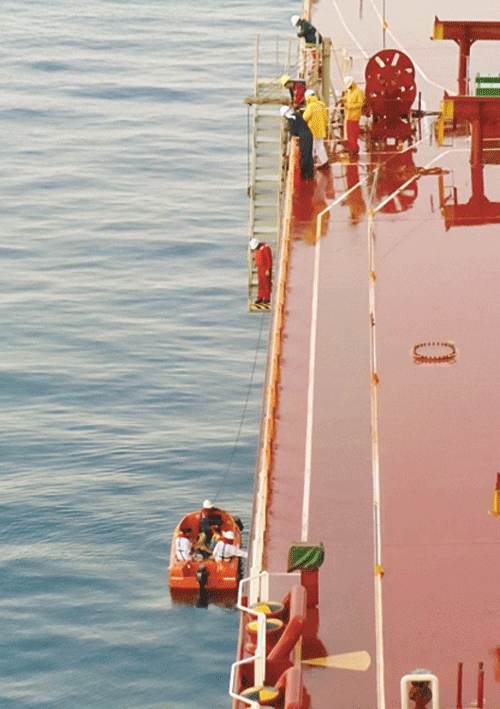 Rio Tinto rescue in process ©  SW
